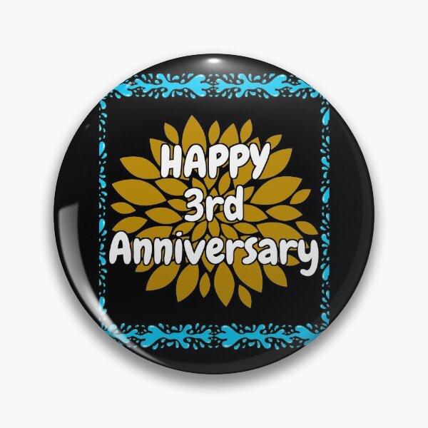 Item preview, 3rd Anniversary designed and sold by ZOBBI.