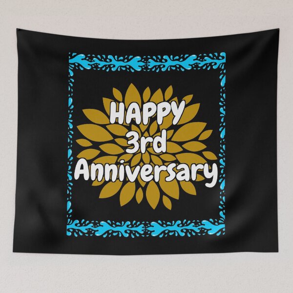Item preview, 3rd Anniversary designed and sold by ZOBBI.
