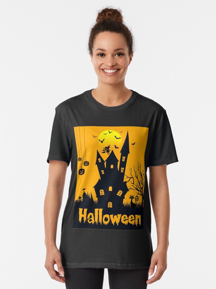 Alternate view of Halloween T-Shirt Graphic T-Shirt