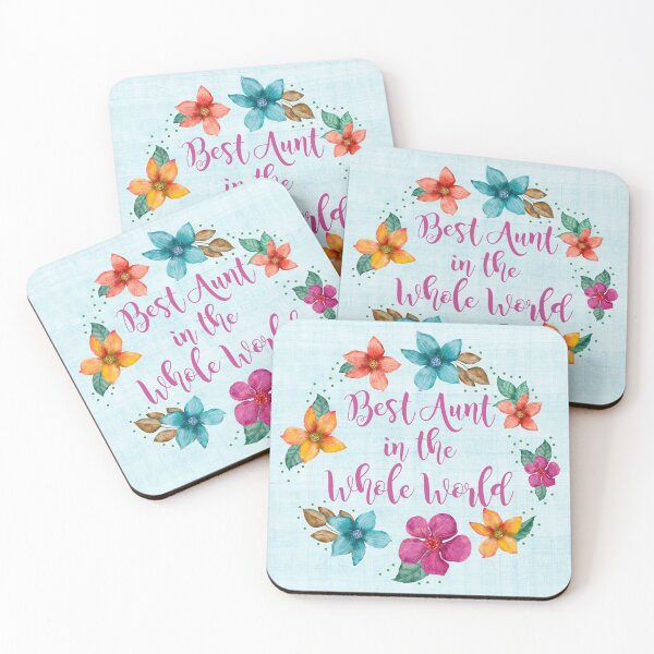 Item preview, Best Aunt in the Whole World designed and sold by KrisInStitches.