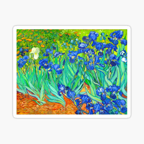 Item preview, Irises by Vincent van Gogh designed and sold by SimpleJoyStyle.