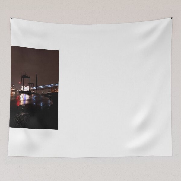 Item preview, City Ferry Pier: Low Tide At Night (London) designed and sold by jezkemp.