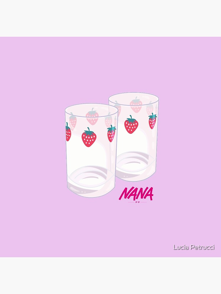 Disover Nana - Strawberry glasses Pin Button
