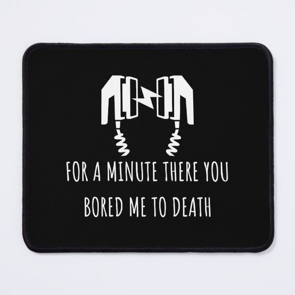 Item preview, For A Minute There You Bored Me To Death - Funny Defibrillator White designed and sold by thecooltable.