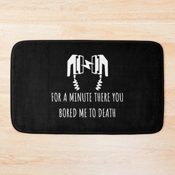 Item preview, For A Minute There You Bored Me To Death - Funny Defibrillator White designed and sold by thecooltable.