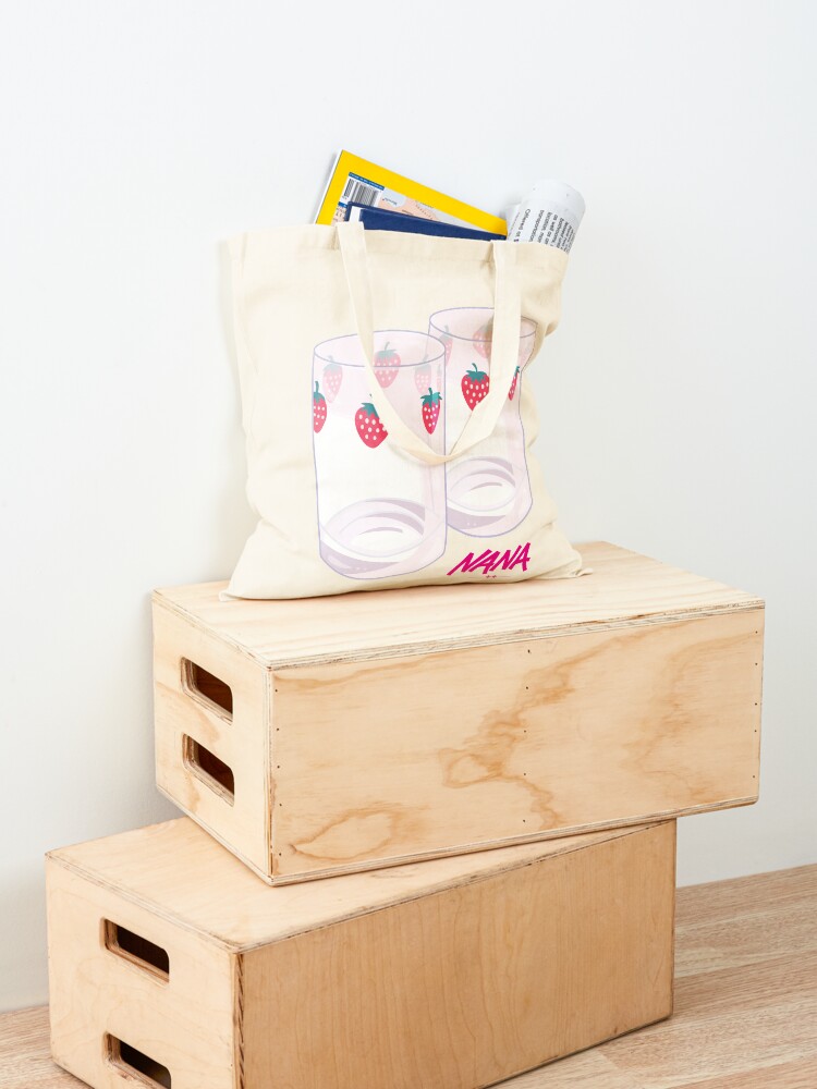 Alternate view of Nana - Strawberry glasses Tote Bag
