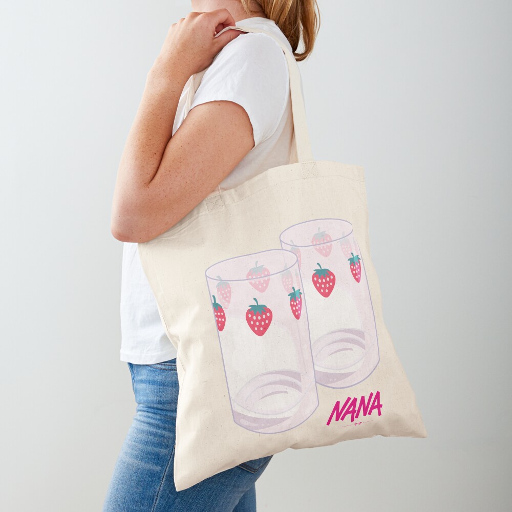 Nana - Strawberry glasses Tote Bag