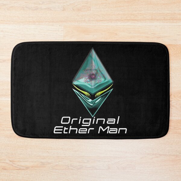 Item preview, Chiffon Tops Original Ether Man Aquamarine Colored Head With Positronic Brain & Lime-green Eyes White Text designed and sold by Spirit-World.