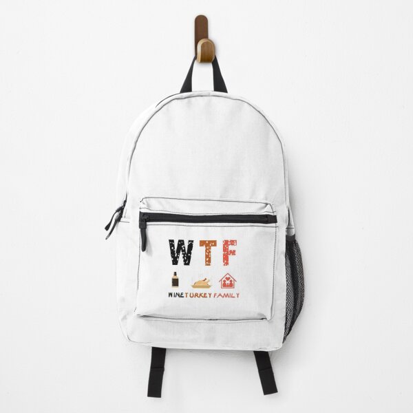 Item preview, WTF Wine Turkey Family, Funny Thanksgiving Gift, Funny Turkey Day designed and sold by Mode Tees.
