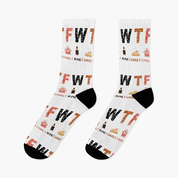Artikelvorschau, WTF Wein-Türkei-Familie, lustiges Erntedankgeschenk, lustiger Truthahn-Tag entworfen und verkauft von Mode Tees.