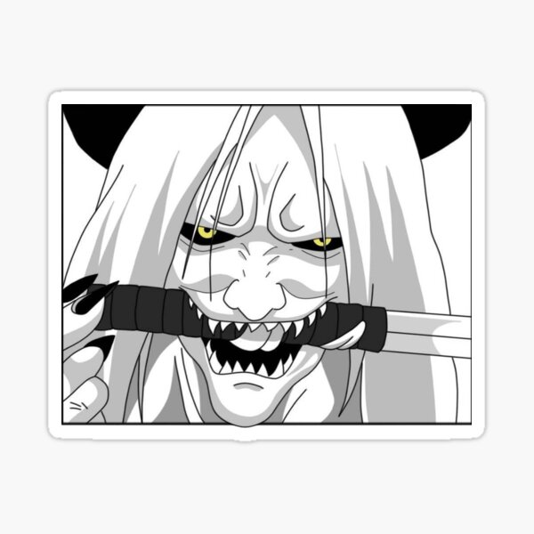 Démon - dieu de la mort Sticker