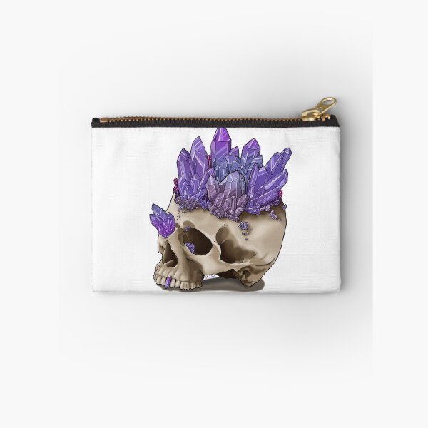 Item preview, Amethyst Skull | Witchy Skull Illustration designed and sold by Karli Mogen.