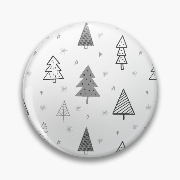 Item preview, Minimalist Christmas Trees Nordic Pattern designed and sold by SoccaTamam.