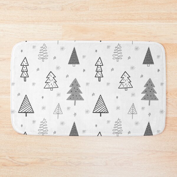 Item preview, Minimalist Christmas Trees Nordic Pattern designed and sold by SoccaTamam.