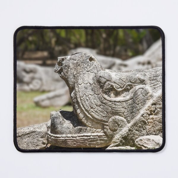 Item preview, Feathered serpent head carving designed and sold by Graham Prentice.