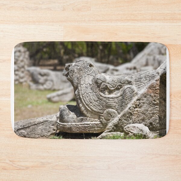 Item preview, Feathered serpent head carving designed and sold by Graham Prentice.