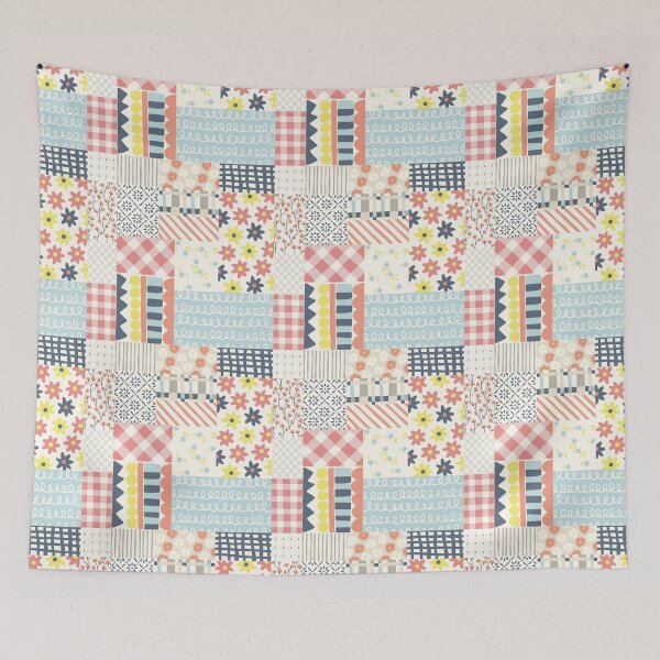 Item preview, Floral Patchwork designed and sold by Art morfati.