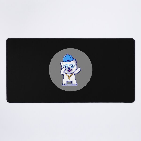 Item preview, Cool Polar Bear Dabbing Funny Dabbing Grey Kawaii Animals Gift designed and sold by Hyper-Field.