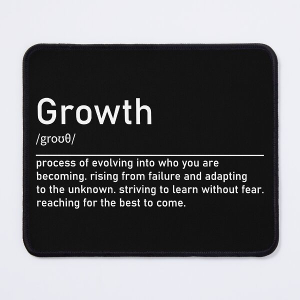 Item preview, Growth Mindset Definition Quotes Entrepreneur Gifts School for men or women, boys and girls, for teacher  designed and sold by NiceSpot.