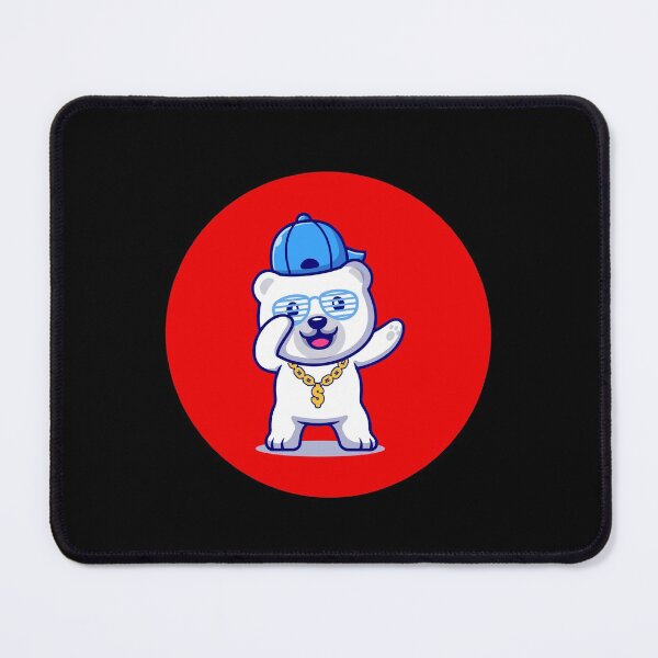 Item preview, Cool Polar Bear Dabbing Funny Dabbing Red Kawaii Animals Gift designed and sold by Hyper-Field.