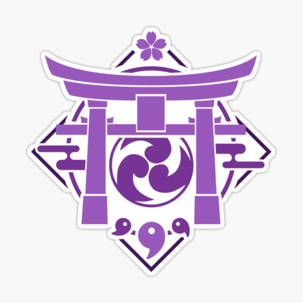 Genshin Impact Inazuma Emblem| Perfect Gift