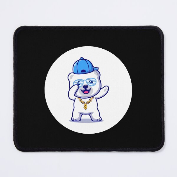 Item preview, Cool Polar Bear Dabbing Funny Dabbing White Kawaii Animals Gift designed and sold by Hyper-Field.