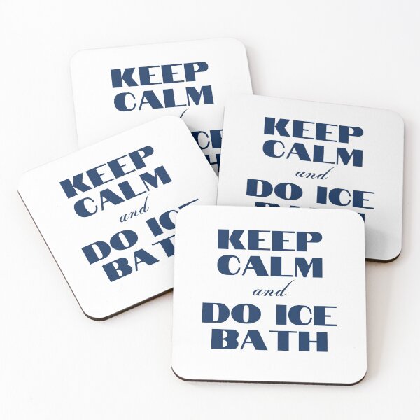 Item preview, Keep calm and do ice bath! designed and sold by CrazySurg.