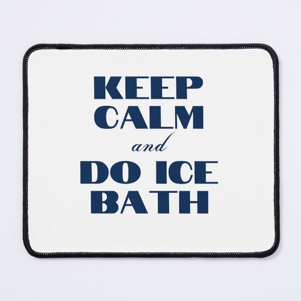 Item preview, Keep calm and do ice bath! designed and sold by CrazySurg.