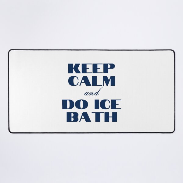 Item preview, Keep calm and do ice bath! designed and sold by CrazySurg.
