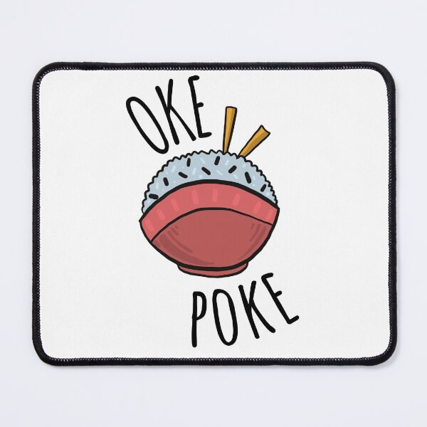 Item preview, Cute Poke Bowl - Oke Poke designed and sold by LiToDesignCo.