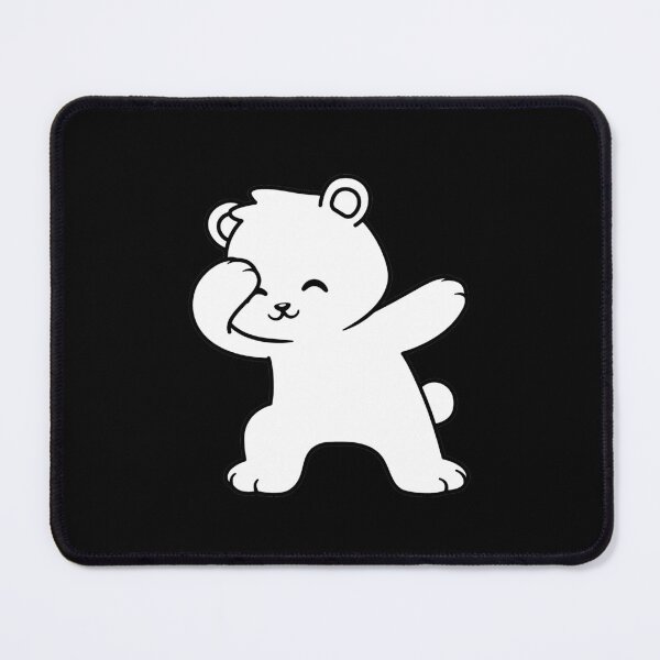 Item preview, Polar Bear Dabbing Funny Dabbing Black+White Kawaii Animals Gift designed and sold by Hyper-Field.