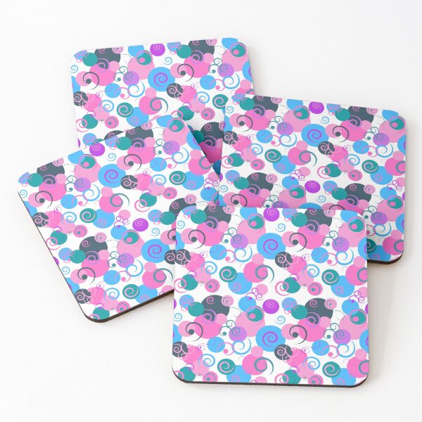Item preview, Spirals and dots designed and sold by Starlett Designs.