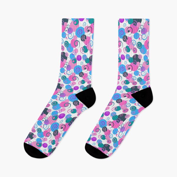 Item preview, Spirals and dots designed and sold by Starlett Designs.