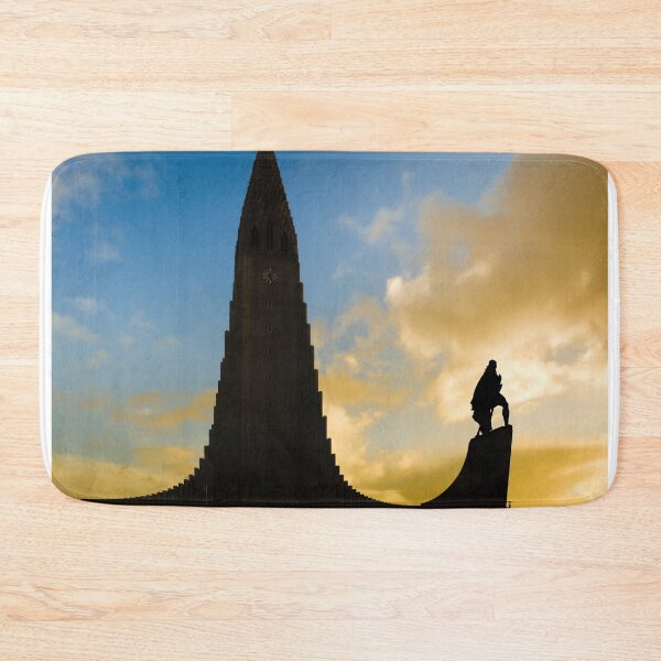 Item preview, Norse explorer Leif Erikson outside Hallgrímskirkja designed and sold by Graham Prentice.