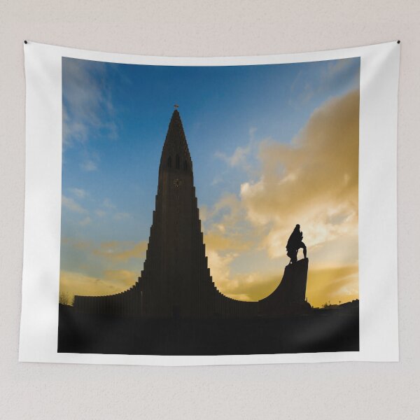 Item preview, Norse explorer Leif Erikson outside Hallgrímskirkja designed and sold by Graham Prentice.
