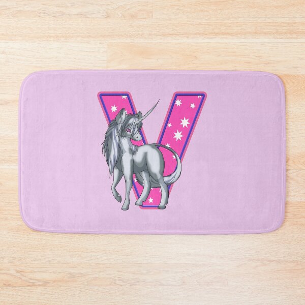 Item preview, Unicorn Letter V designed and sold by MoonsmileProd.
