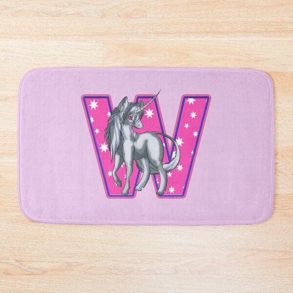 Item preview, Unicorn Letter W designed and sold by MoonsmileProd.