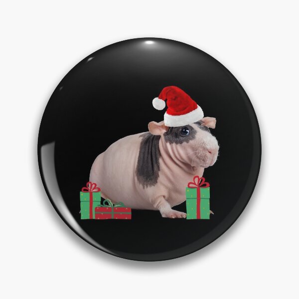 Item preview, Merry Pigmas Christmas Cute Guinea Pig Santa Pack designed and sold by Artventurous.