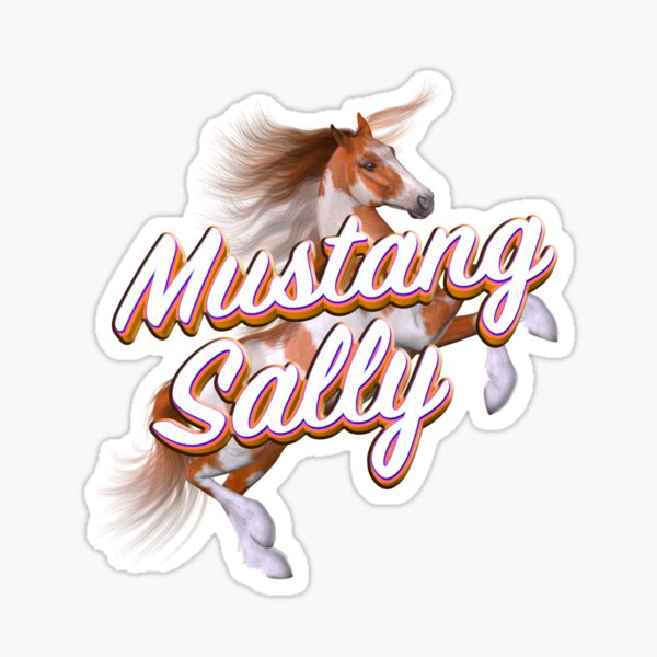 Vista previa del artículo con la obra «MUSTANG SALLY», diseñado y vendido por Klementsen.