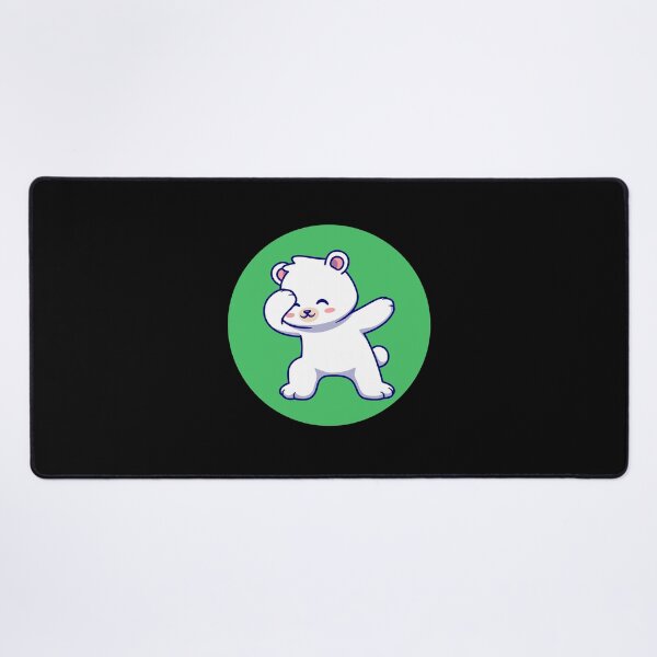 Item preview, Polar Bear Dabbing Funny Dabbing Green Kawaii Animals Gift designed and sold by Hyper-Field.