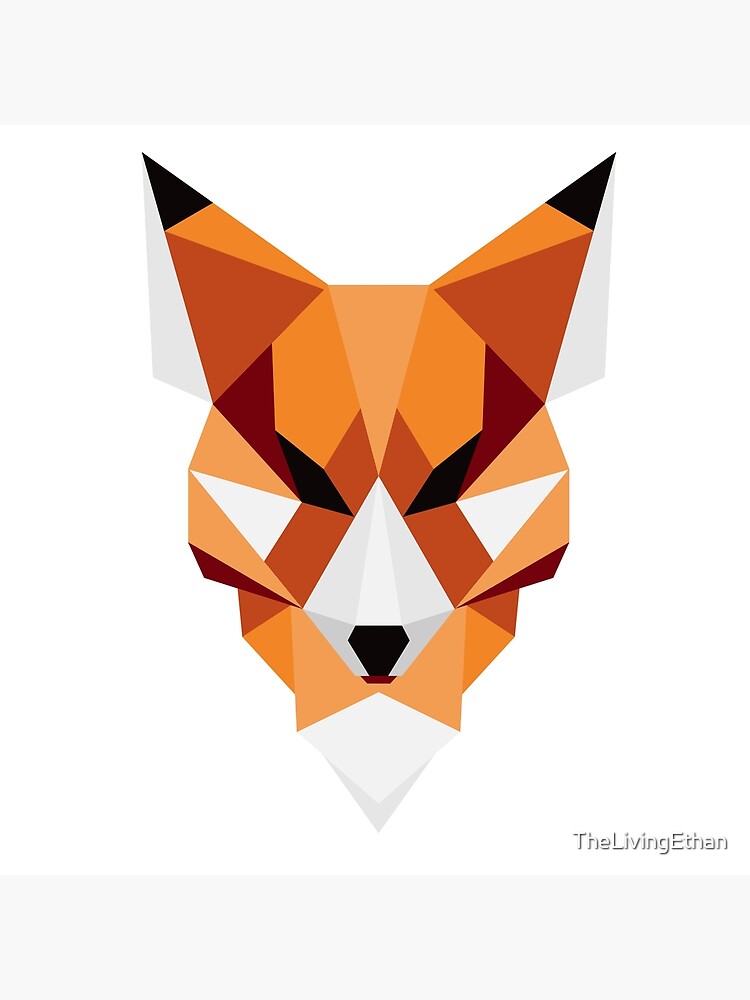 Geometric Fox by TheLivingEthan