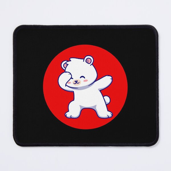 Item preview, Polar Bear Dabbing Funny Dabbing Red Funny Cute Animals Gift designed and sold by Hyper-Field.