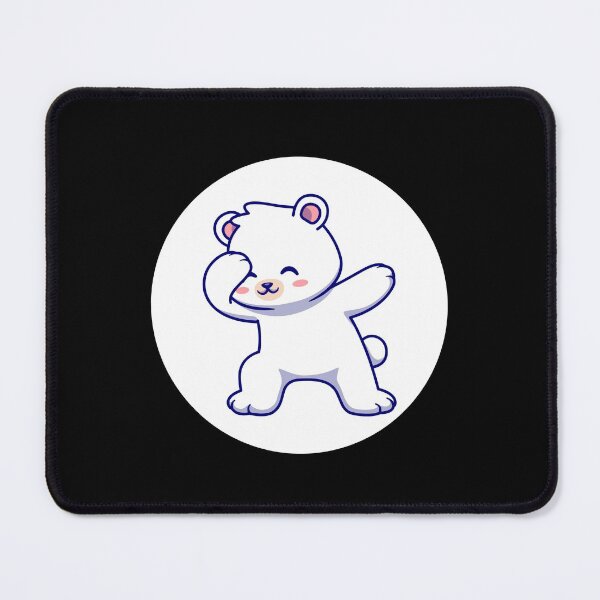 Item preview, Polar Bear Dabbing Funny Dabbing White Kawaii Animals Gift designed and sold by Hyper-Field.