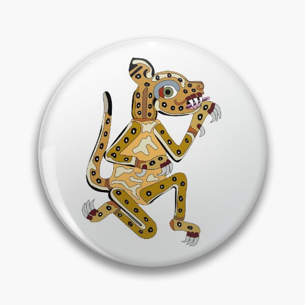 Item preview, Aztec Jaguar "precolumbian 36" designed and sold by vincentbiollaz.