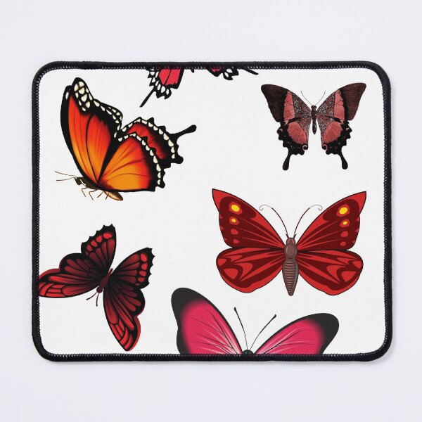 Item preview, Red butterflies designed and sold by Twinmommy Store.