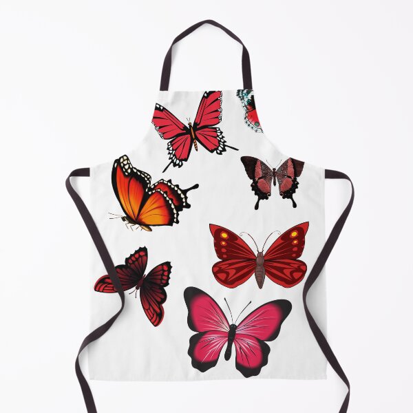 Item preview, Red butterflies designed and sold by Twinmommy Store.