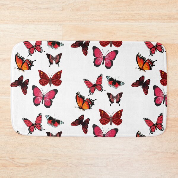 Item preview, Red butterflies designed and sold by Twinmommy Store.