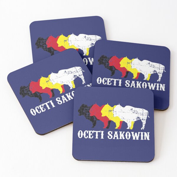 Item preview, OCETI SAKOWIN Great Sioux Nation designed and sold by TravelHappiness.