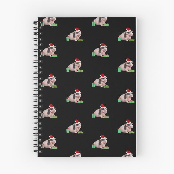 Item preview, Merry Pigmas Christmas Santa Guinea Pig Hairless Pack designed and sold by Artventurous.