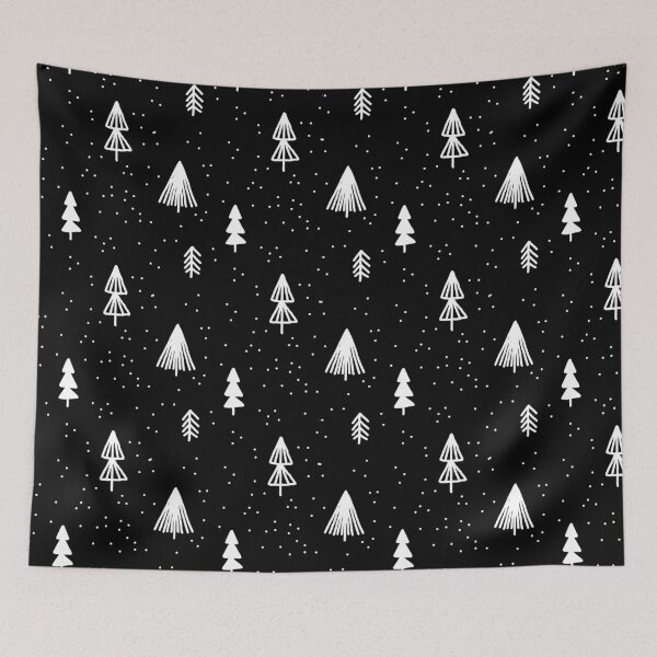 Item preview, Scandinavian Christmas Trees Minimal Pattern designed and sold by SoccaTamam.